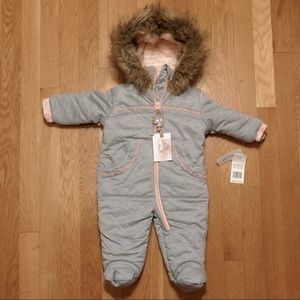 NWT Insulated Fleece-Lined Bunting Suit